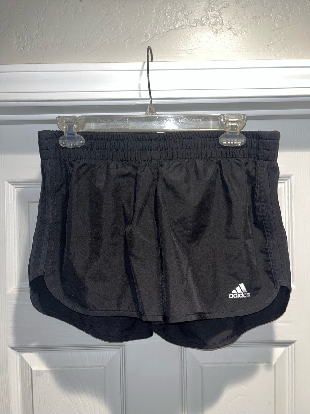 adidas Women's Black Athletic Running Shorts